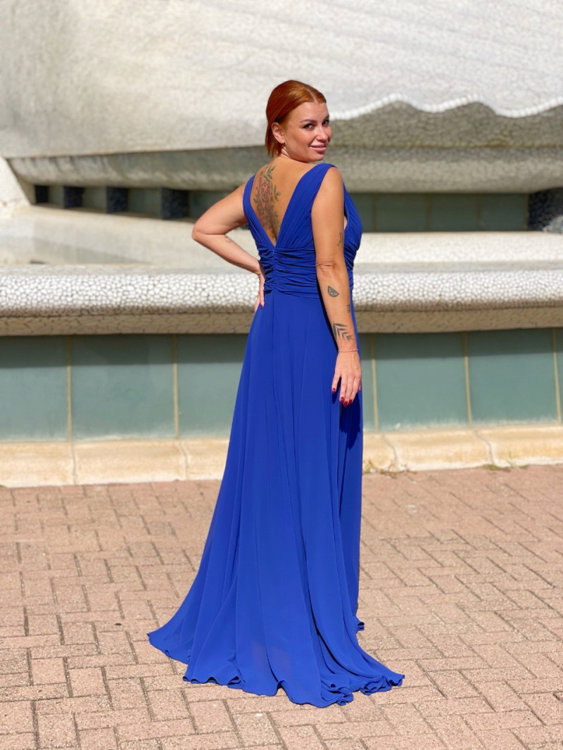 Vestido de invitada talla grande con abertura – Tallas 34 a 50 | Vestidos Araya Vestido de invitada talla grande con abertura – Tallas 34 a 50 | Vestidos Araya