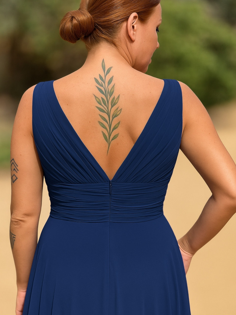 Vestido de invitada talla grande con abertura – Tallas 34 a 50 | Vestidos Araya Vestido de invitada talla grande con abertura – Tallas 34 a 50 | Vestidos Araya