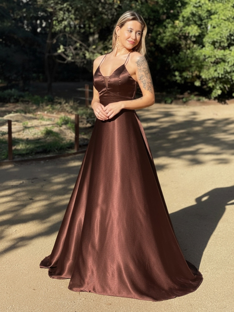 Vestido de invitada satinado varios colores | Tallas hasta la 48 – Vestidos Araya Vestido de invitada satinado varios colores | Tallas hasta la 48 – Vestidos Araya