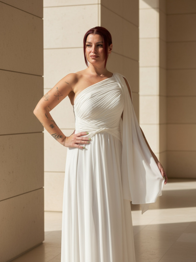 Vestido de Novia Low Cost Tipo Griego