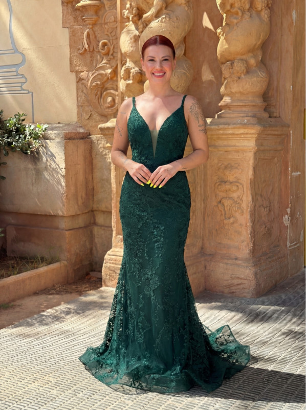 Vestido de invitada sirena Scarlett | Vestidos Araya