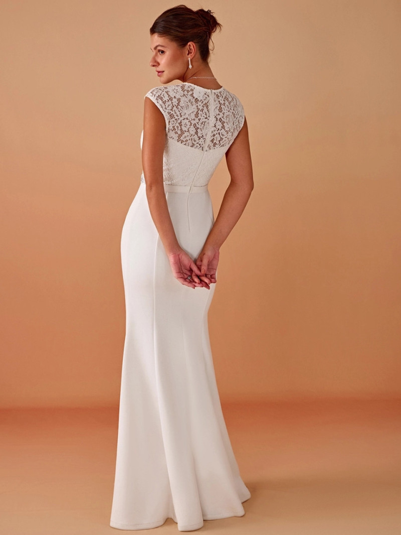 Vestido de novia corte sirena encaje | Vestidos Araya