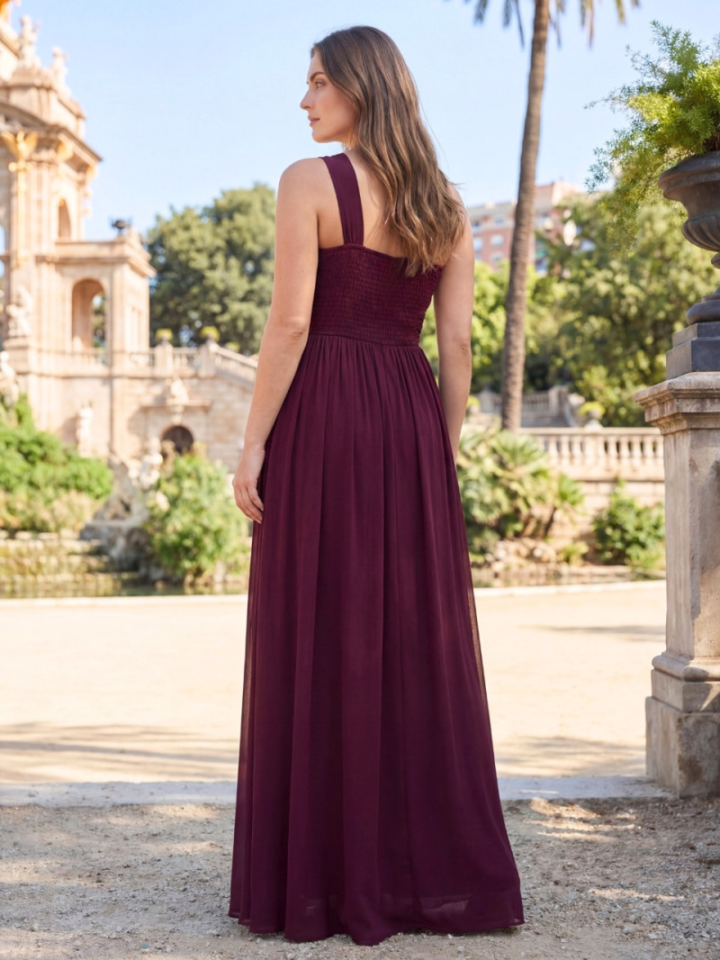 Vestido de invitada económico asimétrico | Vestidos Araya