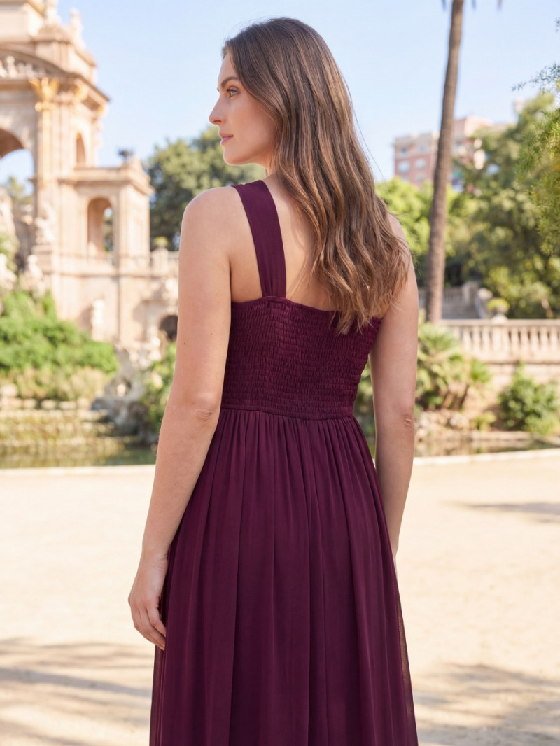 Vestido de invitada económico asimétrico | Vestidos Araya
