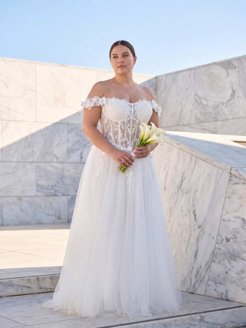 Vestido de Novia Irina Talla Grande