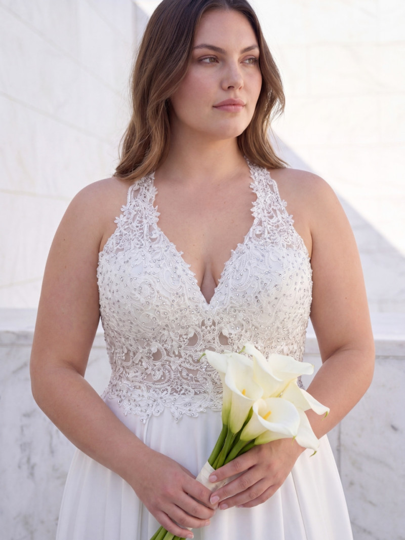 Vestido de Novia Carolina Talla Grande