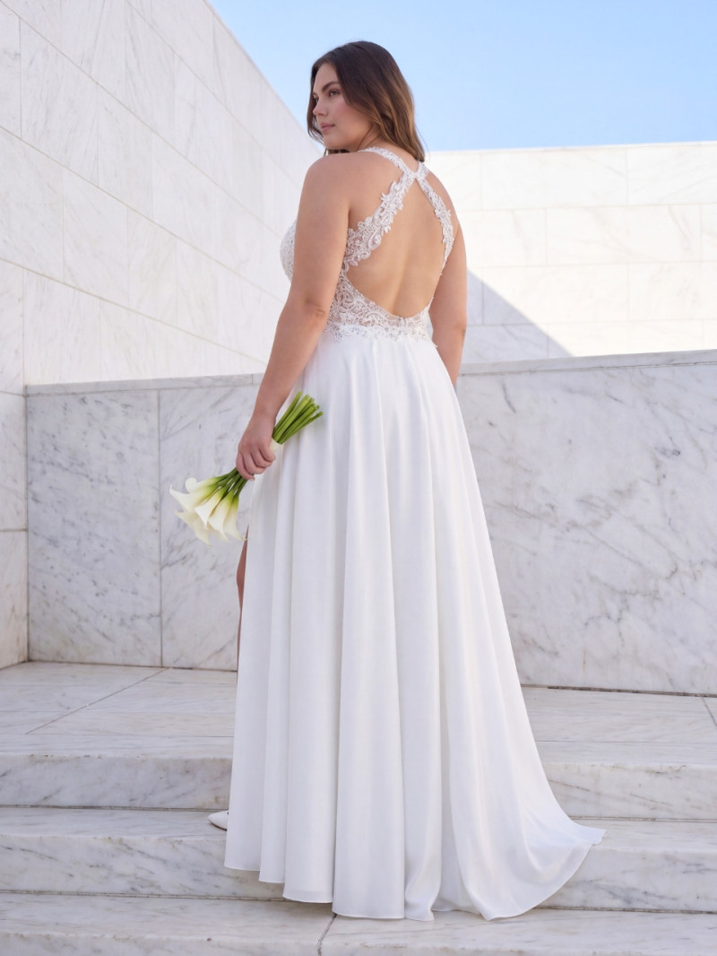 Vestido de Novia Carolina Talla Grande