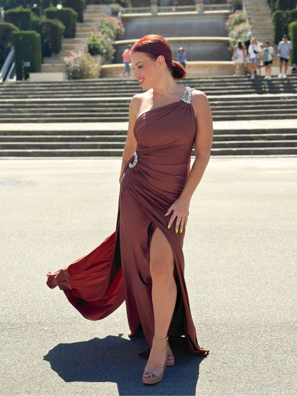 Vestido Emma Chocolate