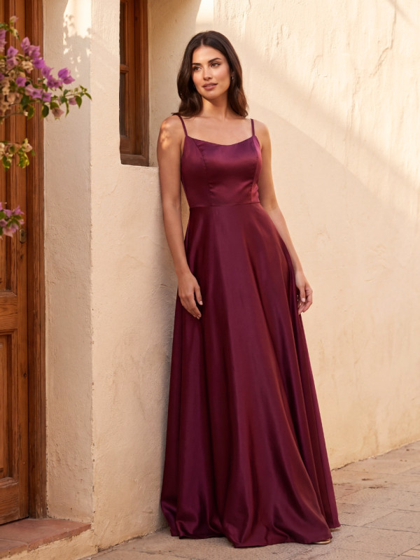 Vestido de invitada largo Naomi con corsé | Araya