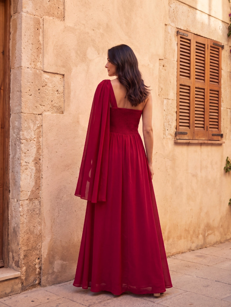 Vestido de invitada Artemisa asimétrico | Araya