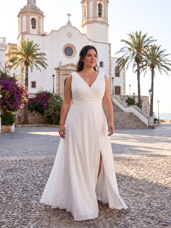 Vestido de Novia Talla Grande Erika | Araya