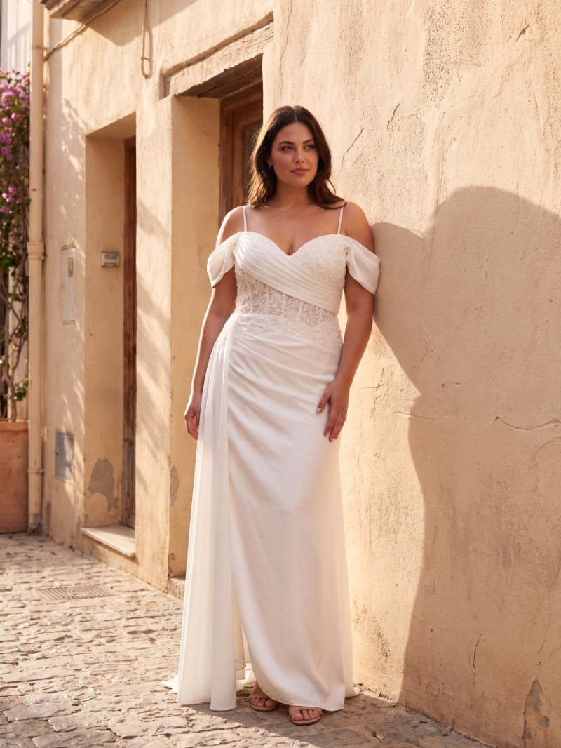 Vestido de Novia Talla Grande Alma 309€ | Tallas 42-50