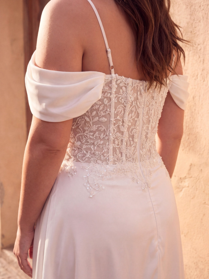 Vestido de Novia Talla Grande Alma 309€ | Tallas 42-50