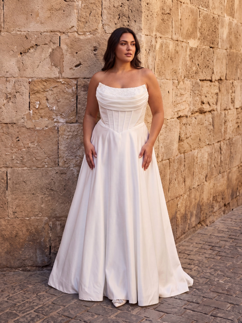 Vestido de Novia Talla Grande Andrea 309€ | Hasta Talla 50