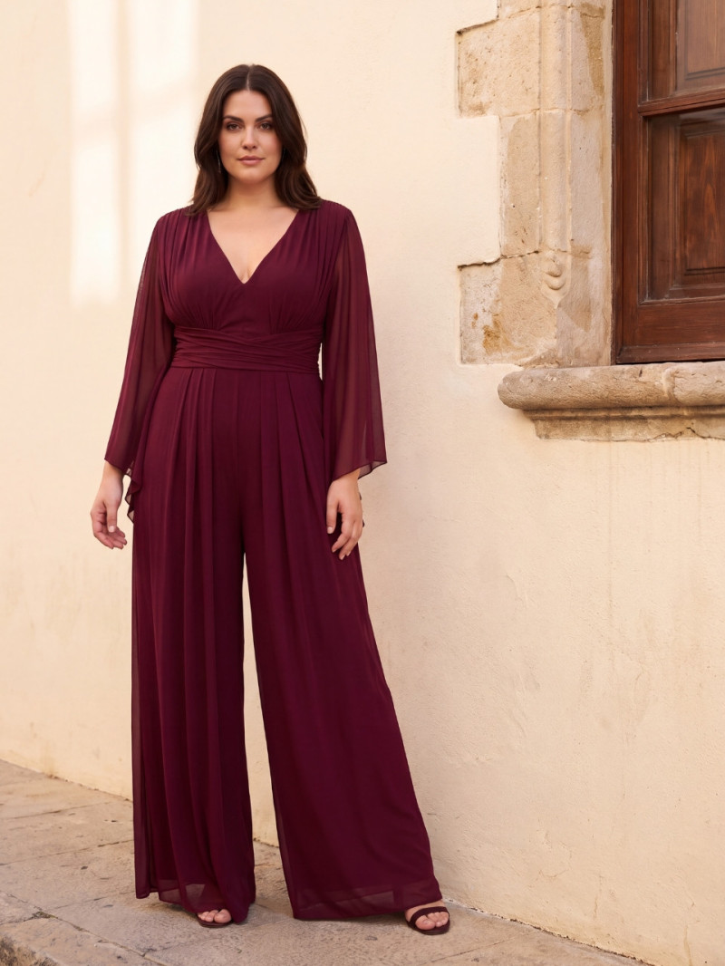 Mono de Invitada Talla Grande Nadia | Vestidos Araya