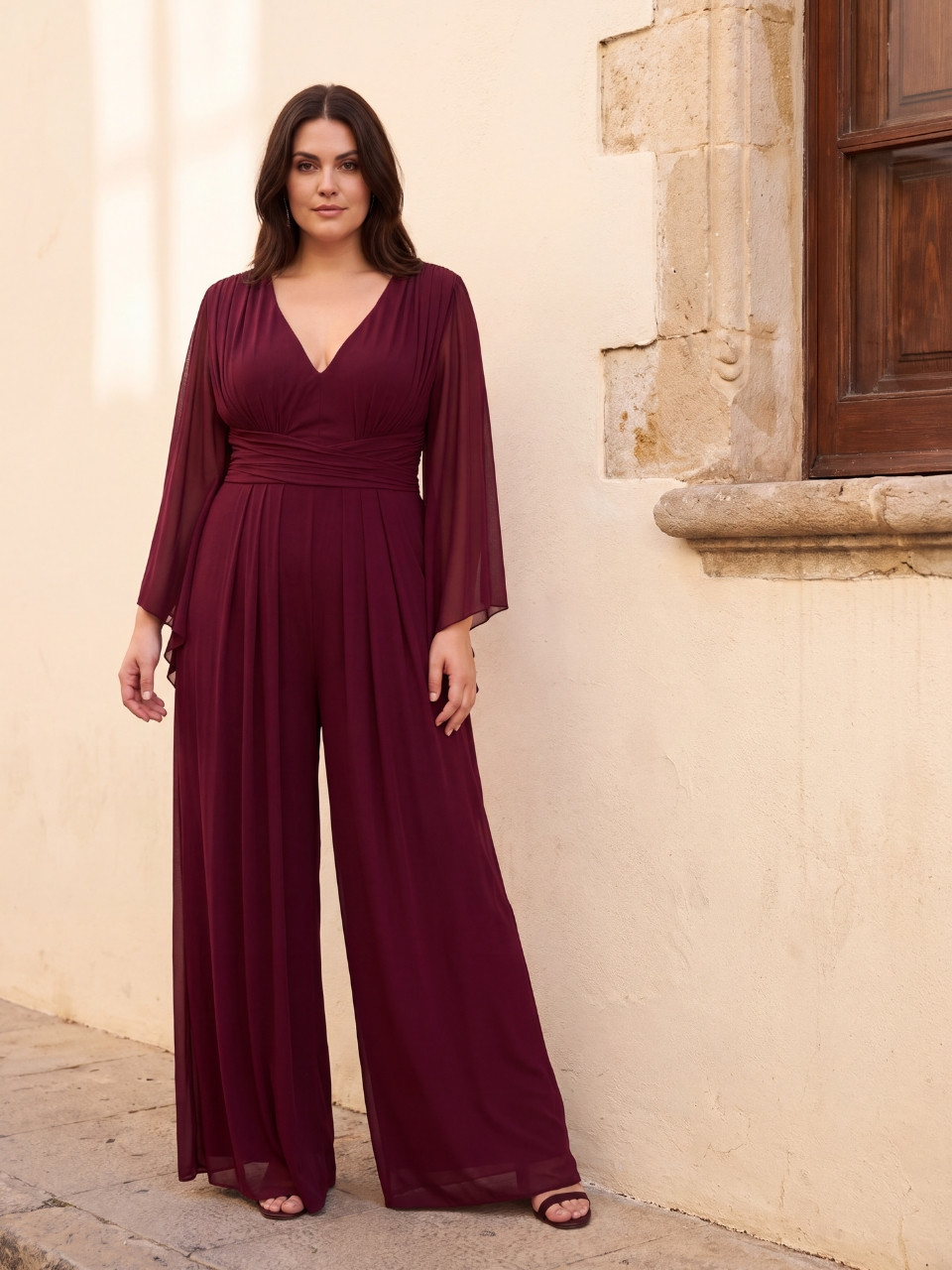Mono de Invitada Talla Grande Nadia | Vestidos Araya