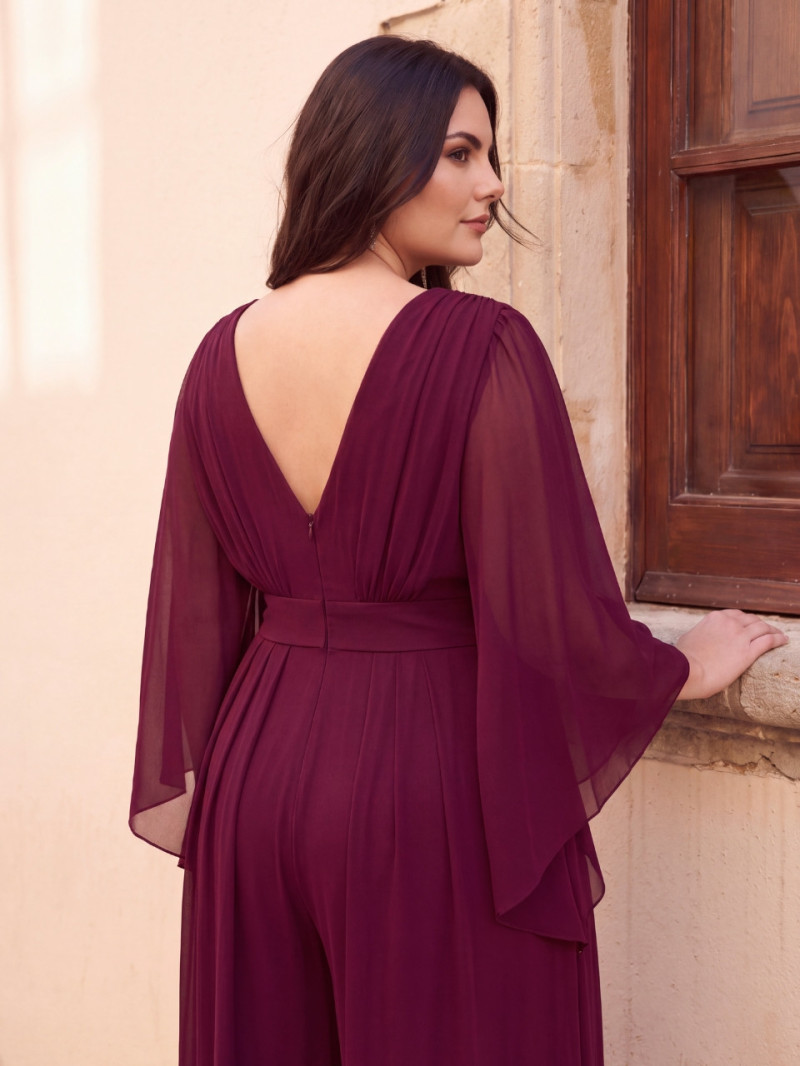 Mono de Invitada Talla Grande Nadia | Vestidos Araya