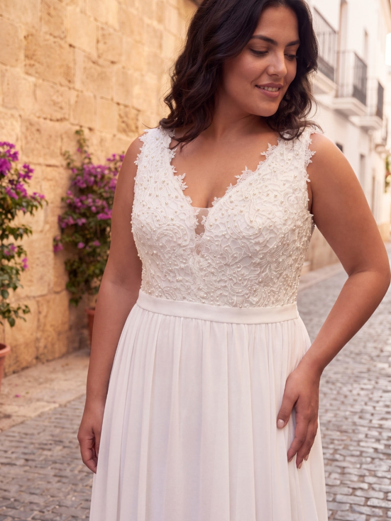 Vestido de Novia Talla Grande Cheryl 129€ | Araya