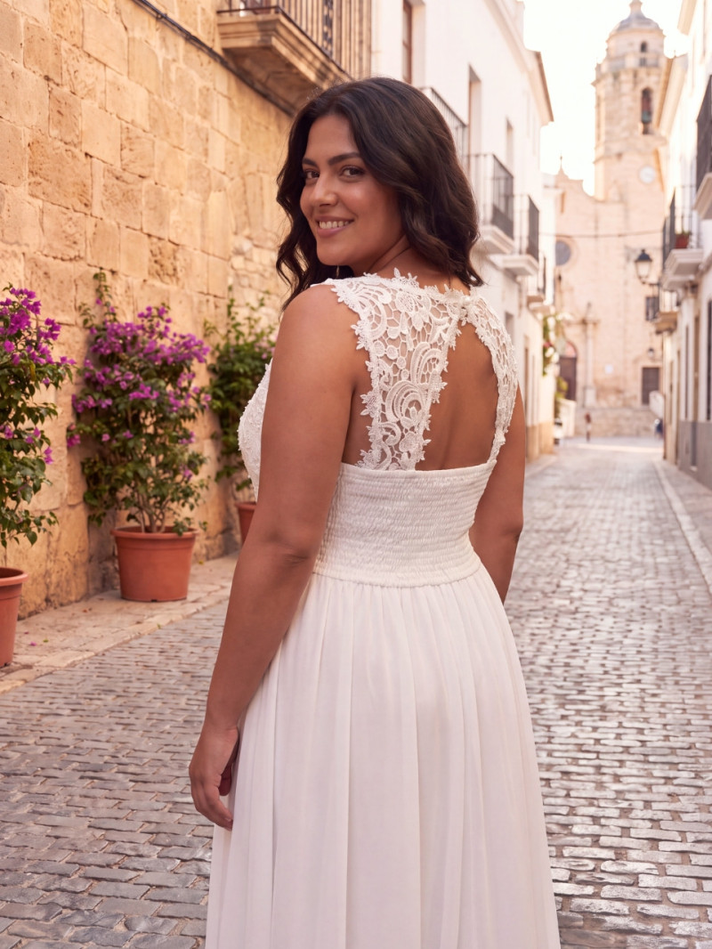 Vestido de Novia Talla Grande Cheryl 129€ | Araya