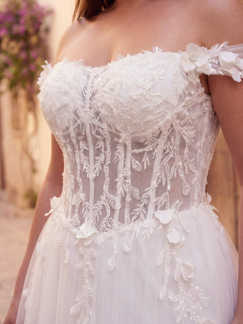 Vestido de Novia Talla Grande con Corsé | Vestidos Araya